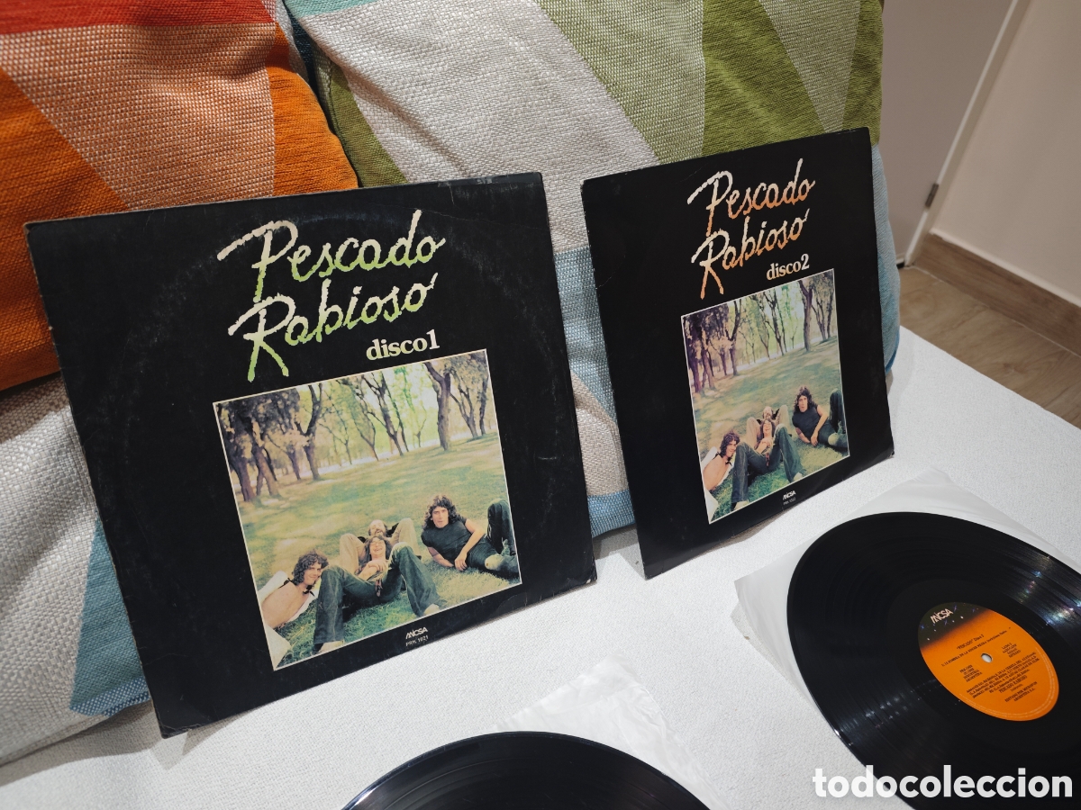 Discos de vinilo: Vinilo de Pescado Rabioso 2 Edici&oacute;n original argentina 1982. Incluye - Disco 1 y 2