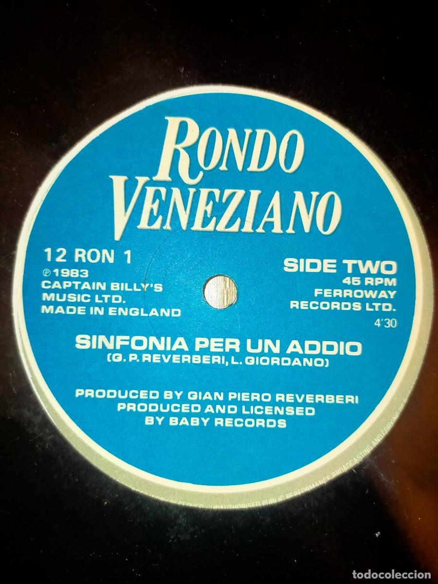 Discos de vinilo: RONDO VENEZIANO-LA SERENISSIMA-SINDONIA PER IN ADDIO