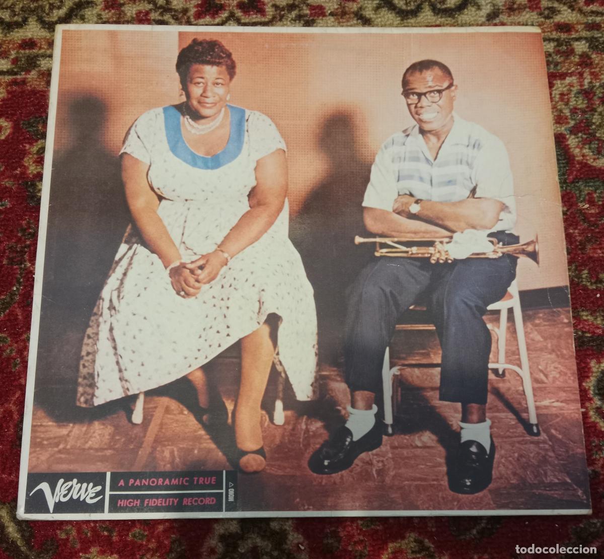 Discos de vinilo: Ella Fitzgerald & Louis Armstrong &ndash; Ella And Louis Lp Europa 80s