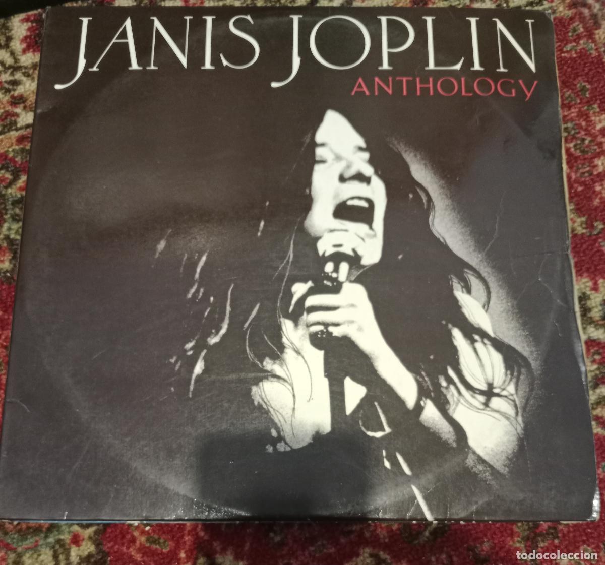 Discos de vinilo: Janis Joplin &ndash; Anthology Doble Lp Espa&ntilde;a 1980