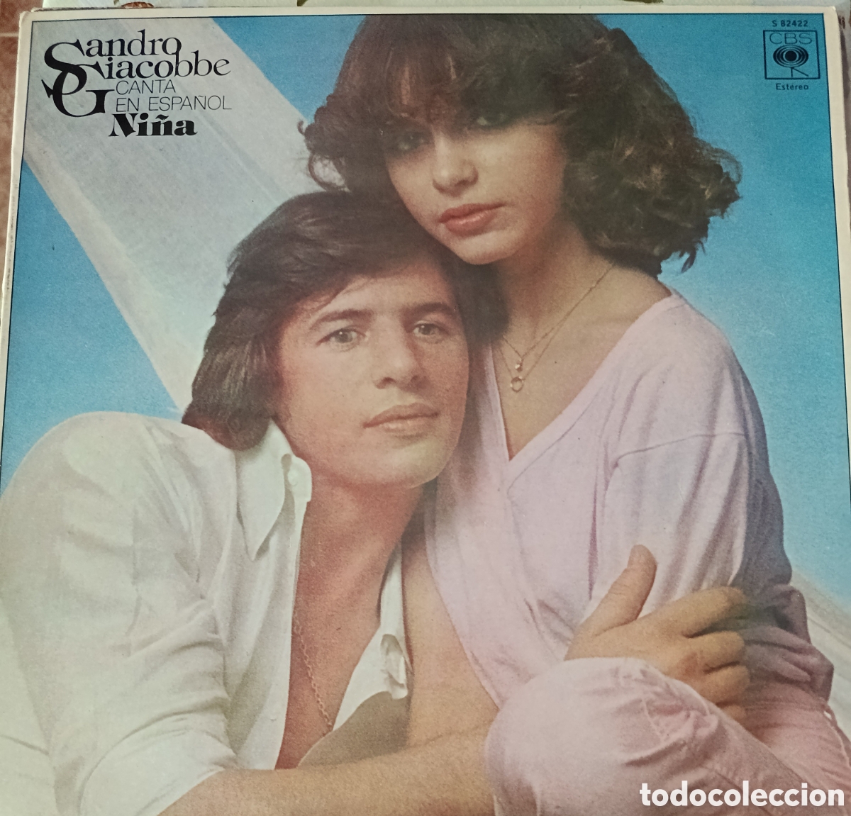 Discos de vinilo: Sandro Giacobbe Lp sello CBS editado en Espa&ntilde;a a&ntilde;o 1978.