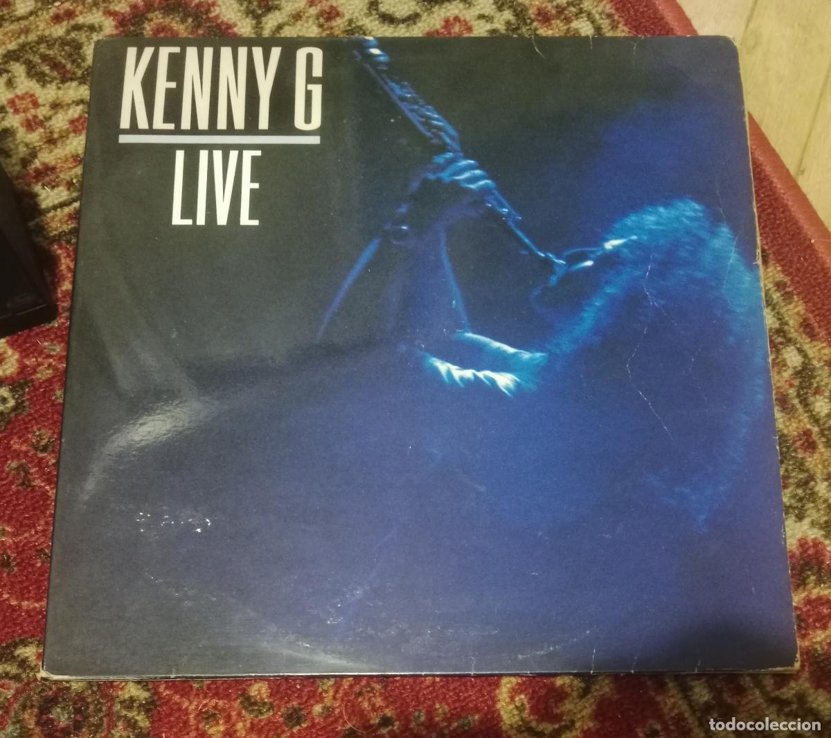 Discos de vinilo: Kenny G &ndash; Live Doble Lp Espa&ntilde;a 1993