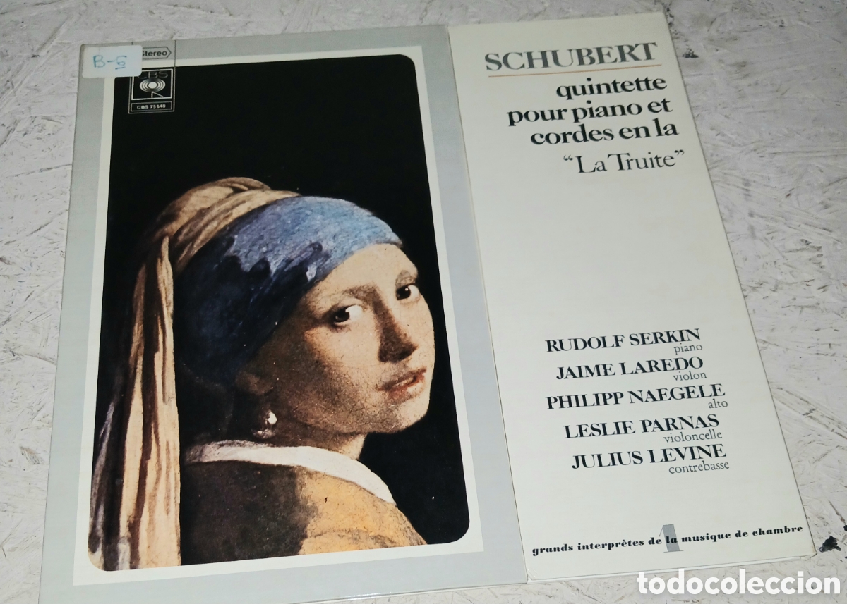 Discos de vinilo: Vinilo LP Box/Gatefold: Franz Schubert: Quintette pour piano et cordes en la &rdquo;La Truite&rdquo; (D. 667)