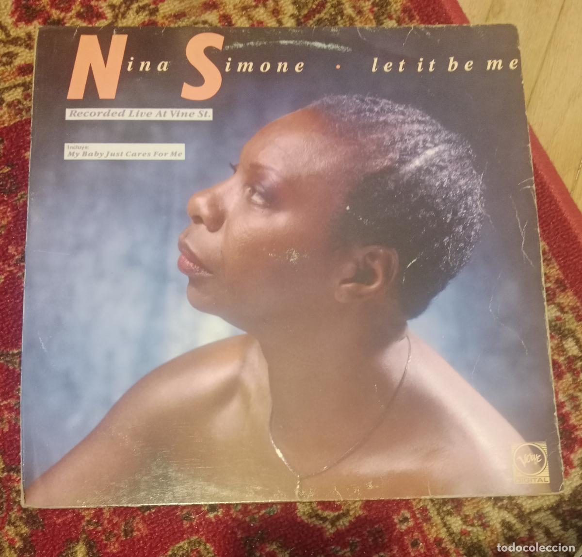 Discos de vinilo: Nina Simone &ndash; Let It Be Me Lp Espa&ntilde;a 1988