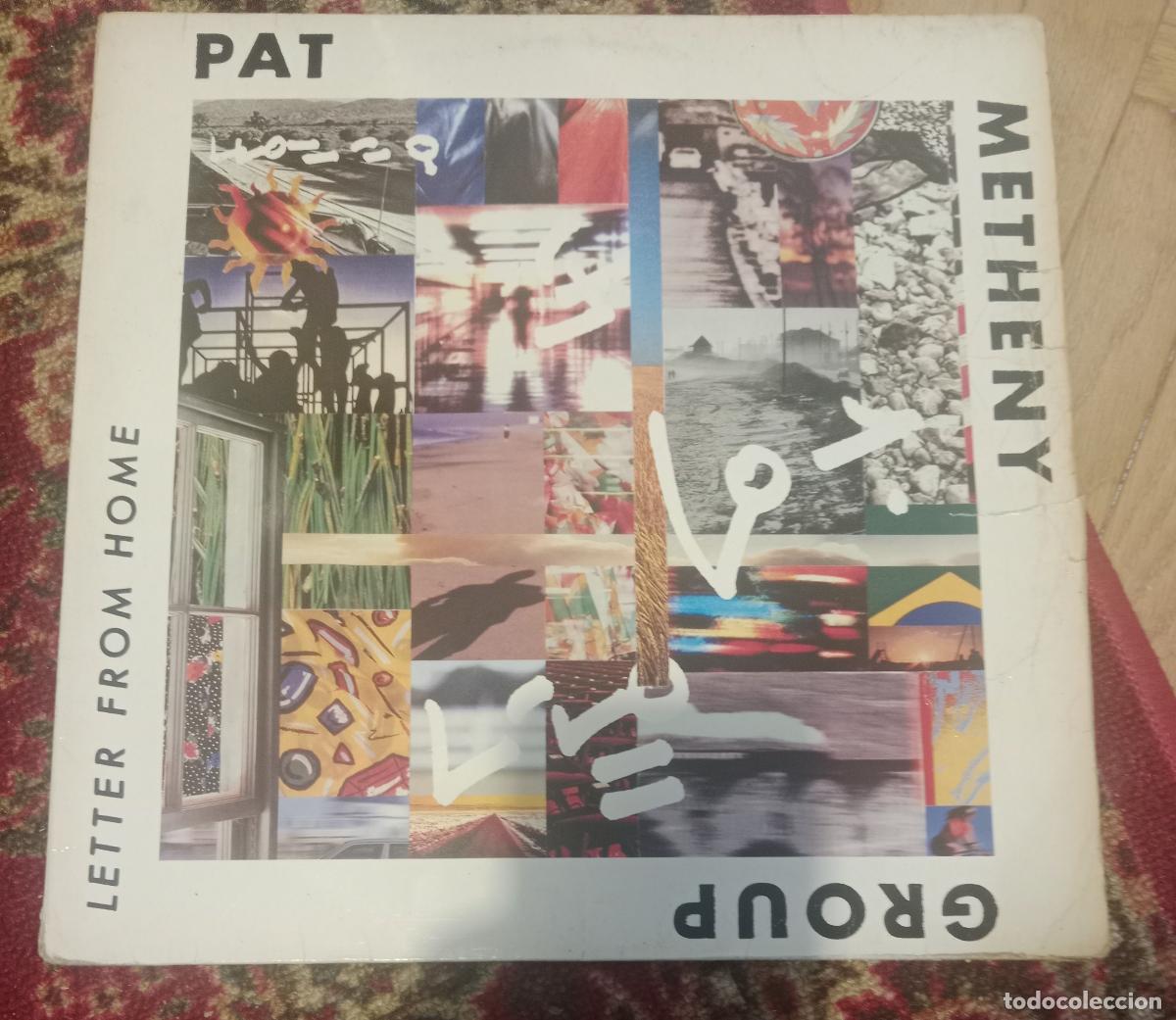 Discos de vinilo: Pat Metheny Group &ndash; Letter From Home Lp Europa 1989