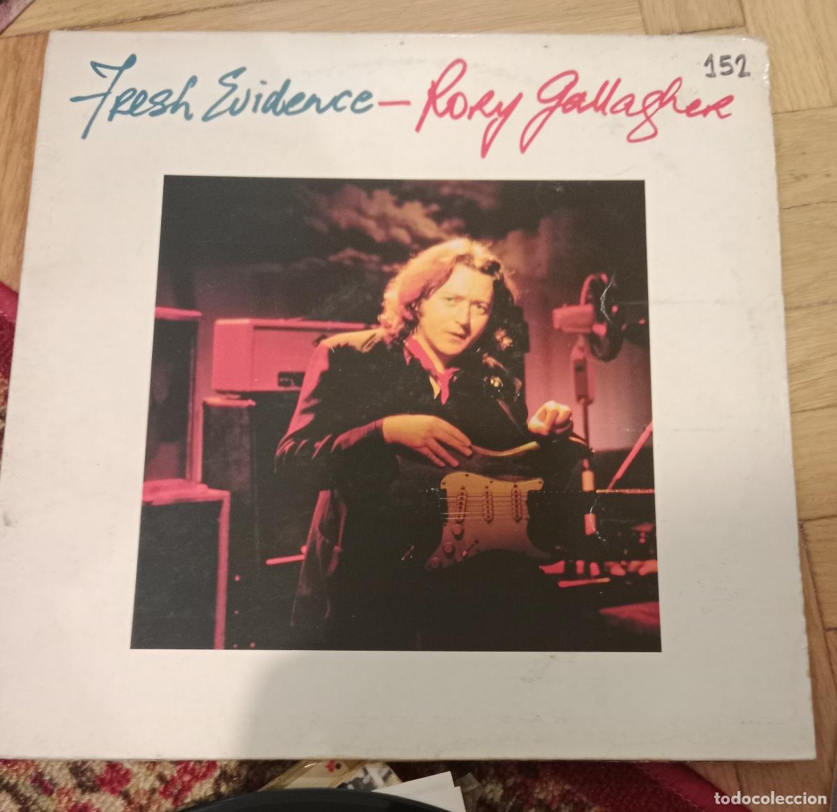 Discos de vinilo: Rory Gallagher &ndash; Fresh Evidence Lp Europa 1990