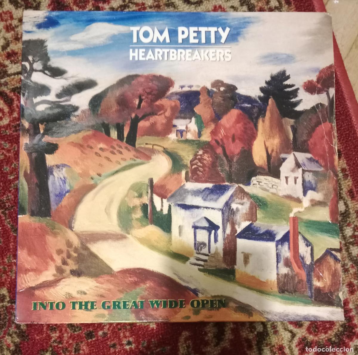 Discos de vinilo: Tom Petty And The Heartbreakers &ndash; Into The Great Wide Open Lp Espa&ntilde;a 1991