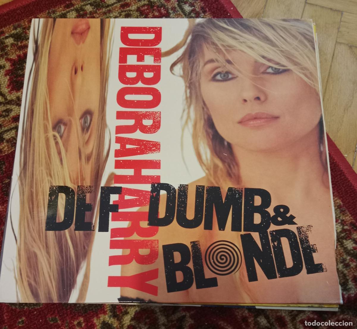 Dischi in vinile: Deborah Harry &ndash; Def, Dumb & Blonde Lp Espa&ntilde;a 1989