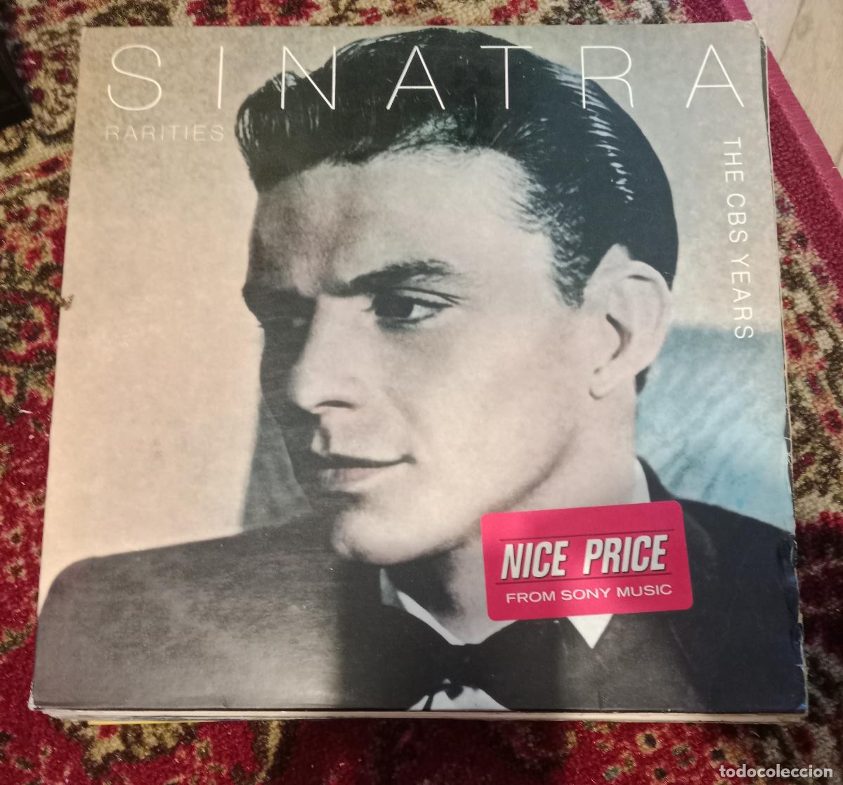 Discos de vinilo: Frank Sinatra &ndash; Sinatra Rarities - The CBS years Lp Espa&ntilde;a 1988