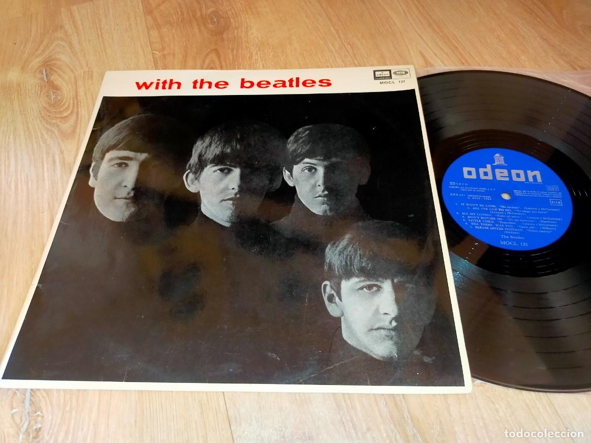 Discos de vinilo: THE BEATLES-WITH THE BEATLES-EDICION ORIGINAL ESPA&Ntilde;OLA 1964 MONO
