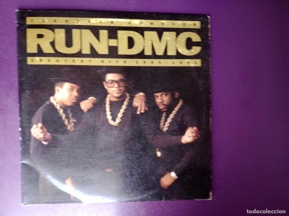 Vinyl-Schallplatten: Run-DMC &lrm;&ndash; Together Forever - Greatest Hits 1983-1991 - DOBLE LP PROFILE 1991 - 18 EXITOS HIP HOP