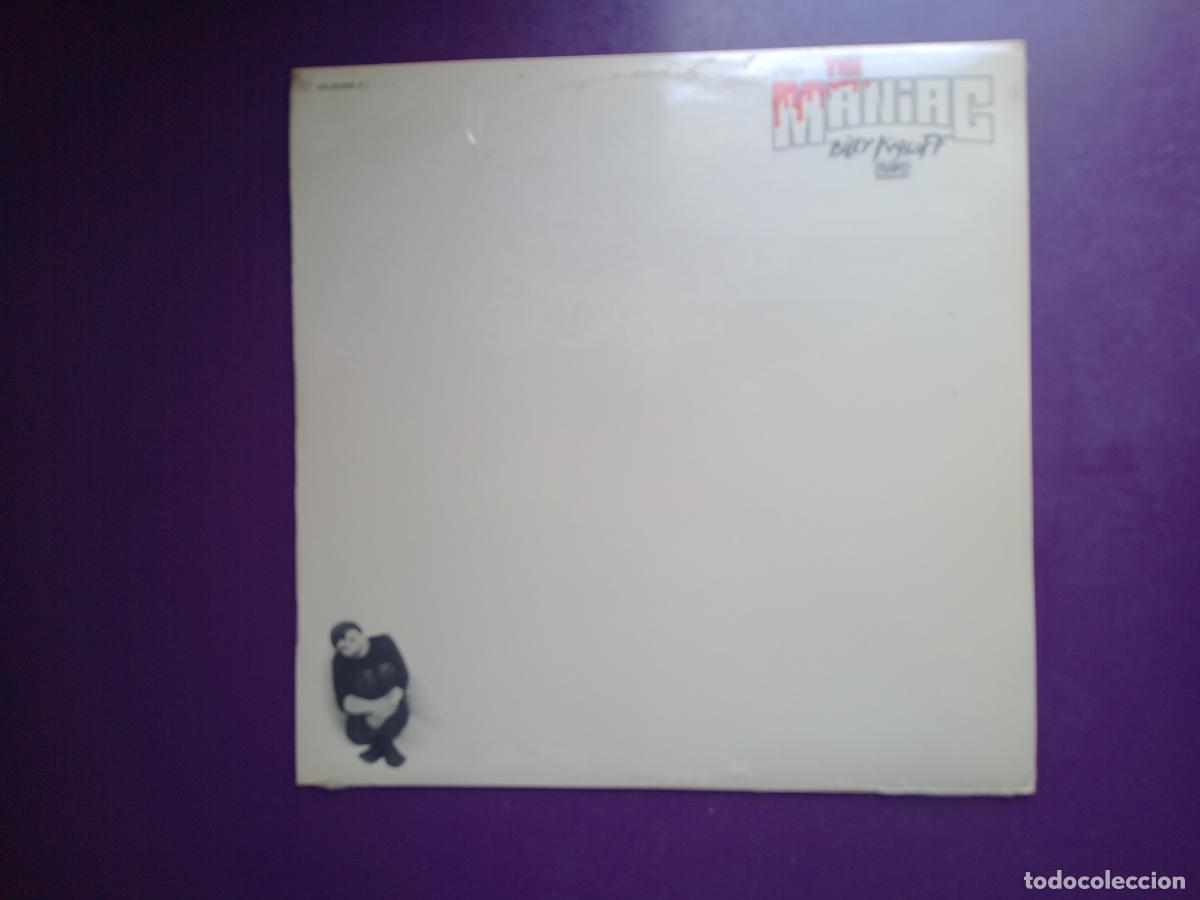 Discos de vinilo: Billy Karloff Band &ndash; The Maniac - LP CHAPA CFE 1978 - PUB ROCK BRONCA 70'S - PUNK
