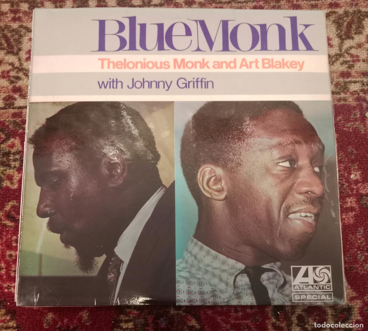 Discos de vinilo: Thelonious Monk And Art Blakey With Johnny Griffin &ndash; Blue Monk Lp UK 1967