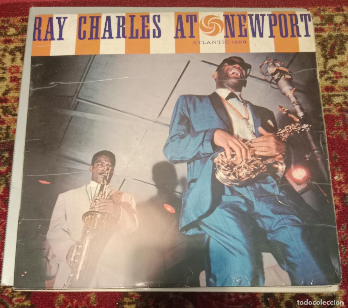 Discos de vinilo: Ray Charles &ndash; Ray Charles At Newport Lp Italia 1967