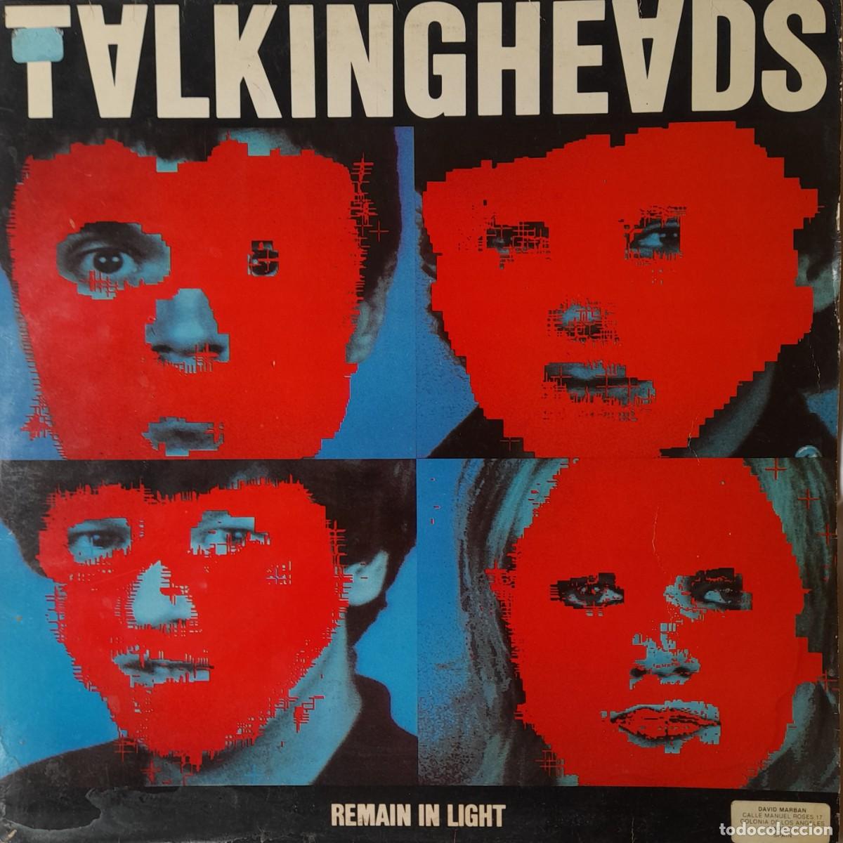 Discos de vinilo: Remain in light. TALKING HEADS. LP Sire 1980