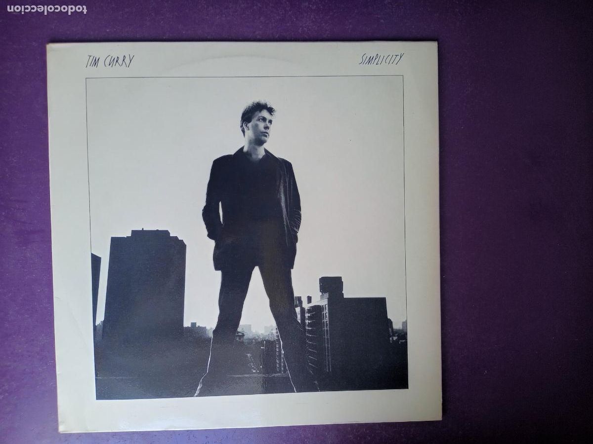 Discos de vinilo: Tim Curry &lrm;&ndash; Simplicity - LP A&M 1981 - POP ROCK 80'S - CINE, ROCKY HORROR