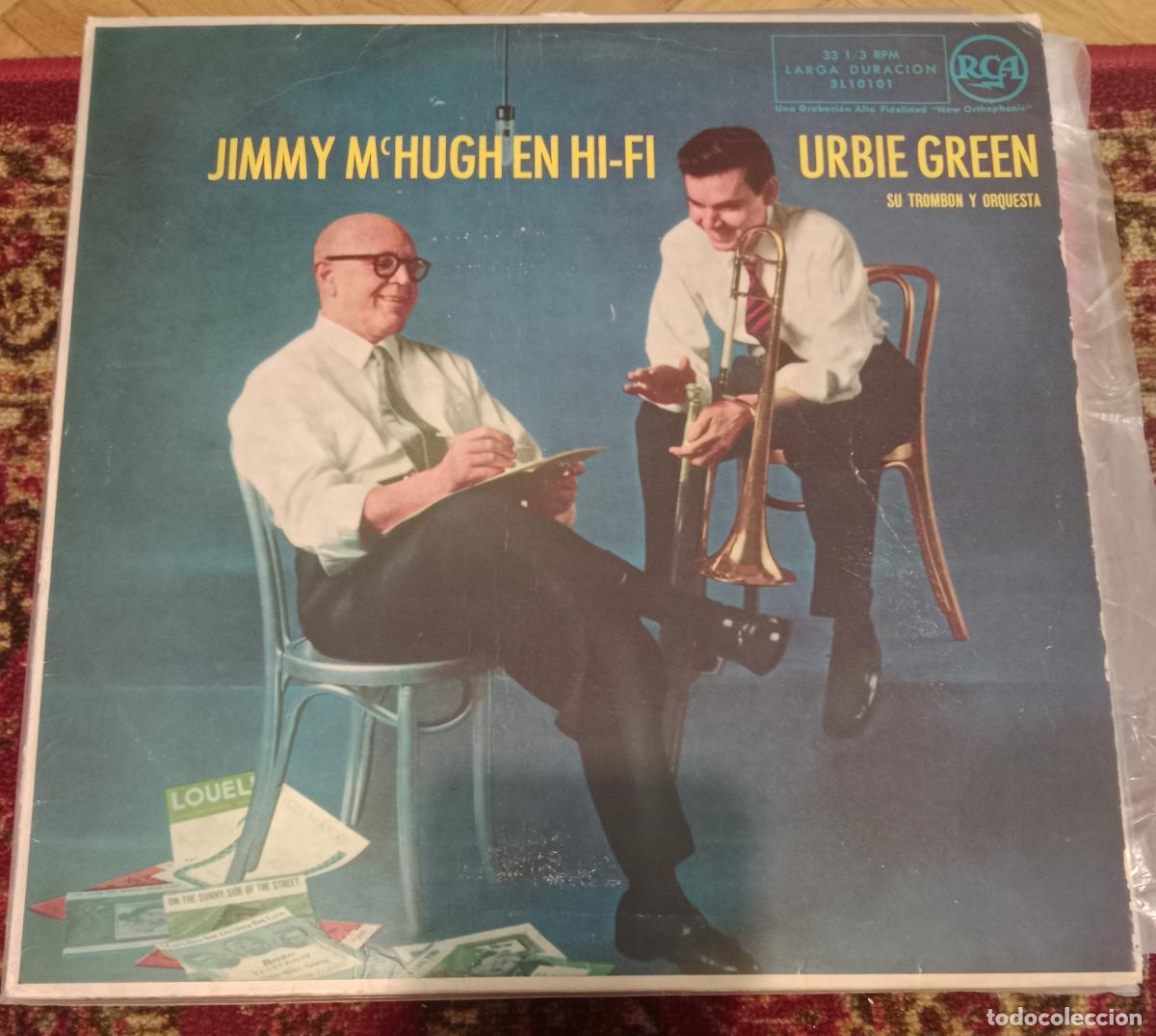 Discos de vinilo: Urbie Green His Trombone And Orchestra &ndash; Jimmy McHugh In Hi-Fi Lp Espa&ntilde;a 1959