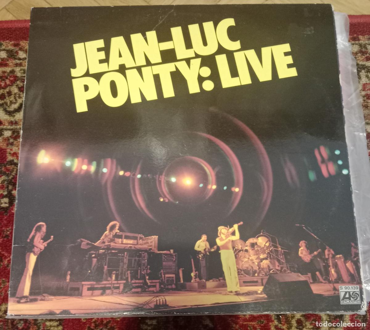 Discos de vinilo: Jean-Luc Ponty &ndash; Live Lp Espa&ntilde;a 1979