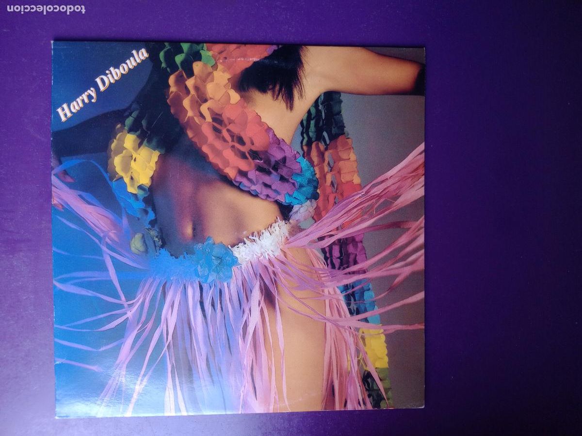 Discos de vinilo: Harry Diboula - LP ASPA HIBISCUS 1989 SIN USO - ZOUK, FOLK CARIBE, MARTINICA, FRANCIA