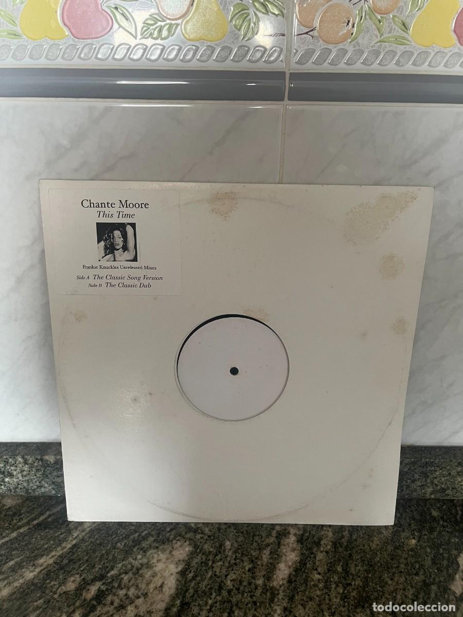 Discos de vinilo: Chant&eacute; Moore This Time (Frankie Knuckles Unreleased Mixes)