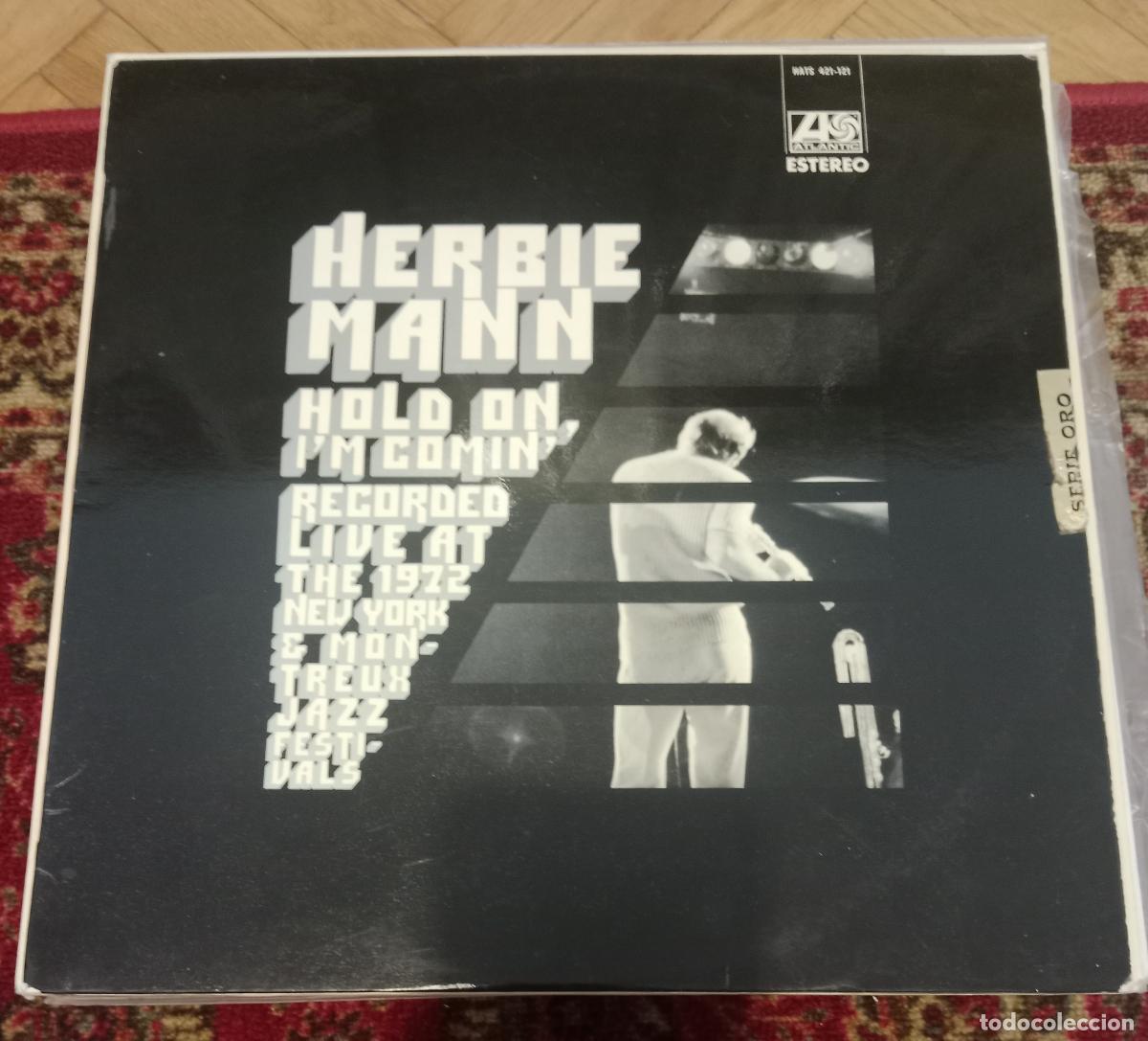Discos de vinilo: Herbie Mann &ndash; Hold On, I'm Comin' Lp Espa&ntilde;a 1973