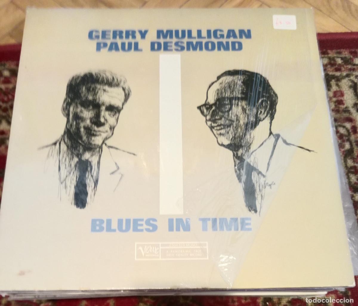 Discos de vinilo: Gerry Mulligan, Paul Desmond &ndash; Blues In Time Lp UK 1982
