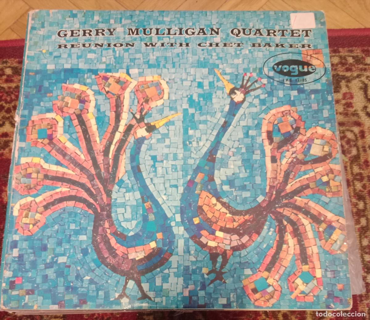 Discos de vinilo: Gerry Mulligan Quartet &ndash; Reunion With Chet Baker Lp UK 1959