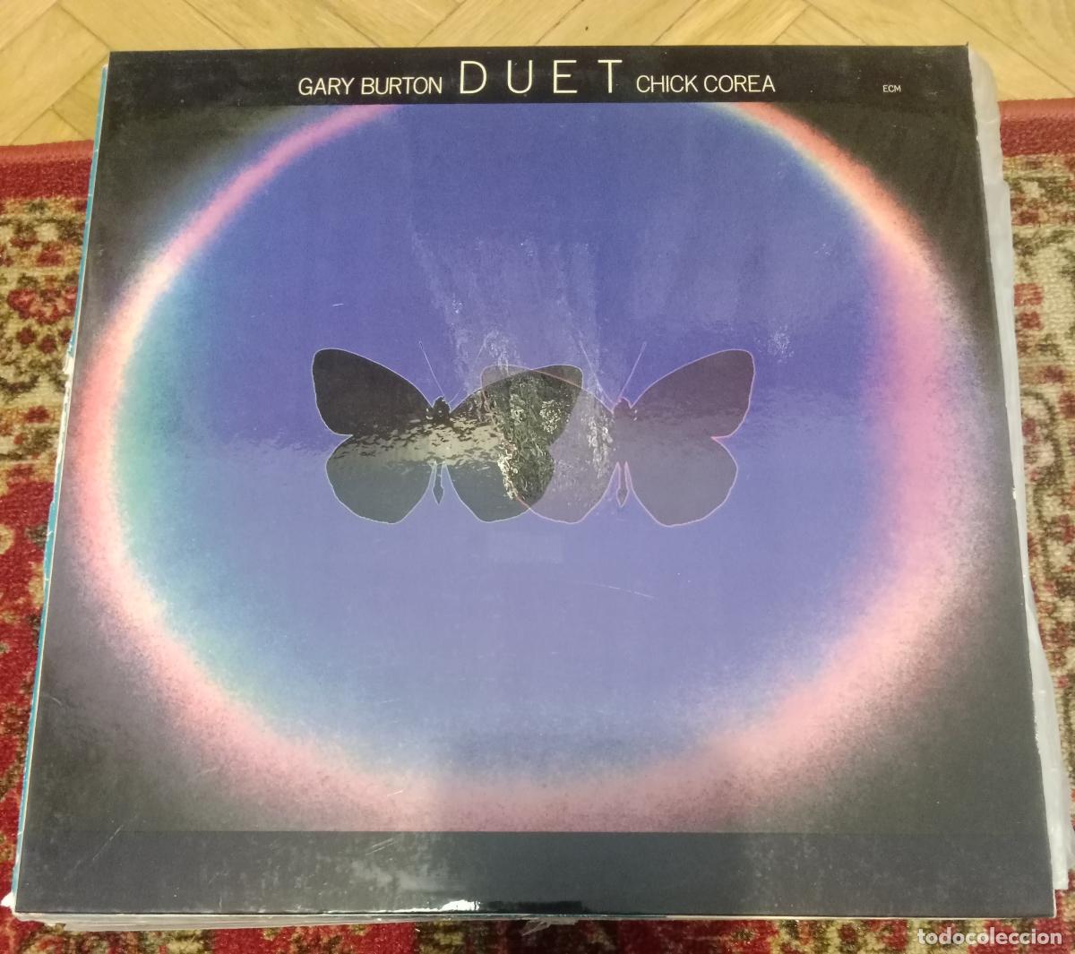 Discos de vinilo: Gary Burton / Chick Corea &ndash; Duet Lp Espa&ntilde;a 1979