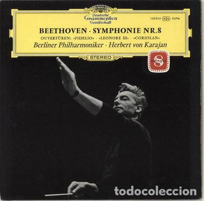Discos de vinilo: Beethoven: Symphonie No. 8 / Ouvert&uuml;ren: Fidelio, Leonore III, Coriolan- 0028941550712
