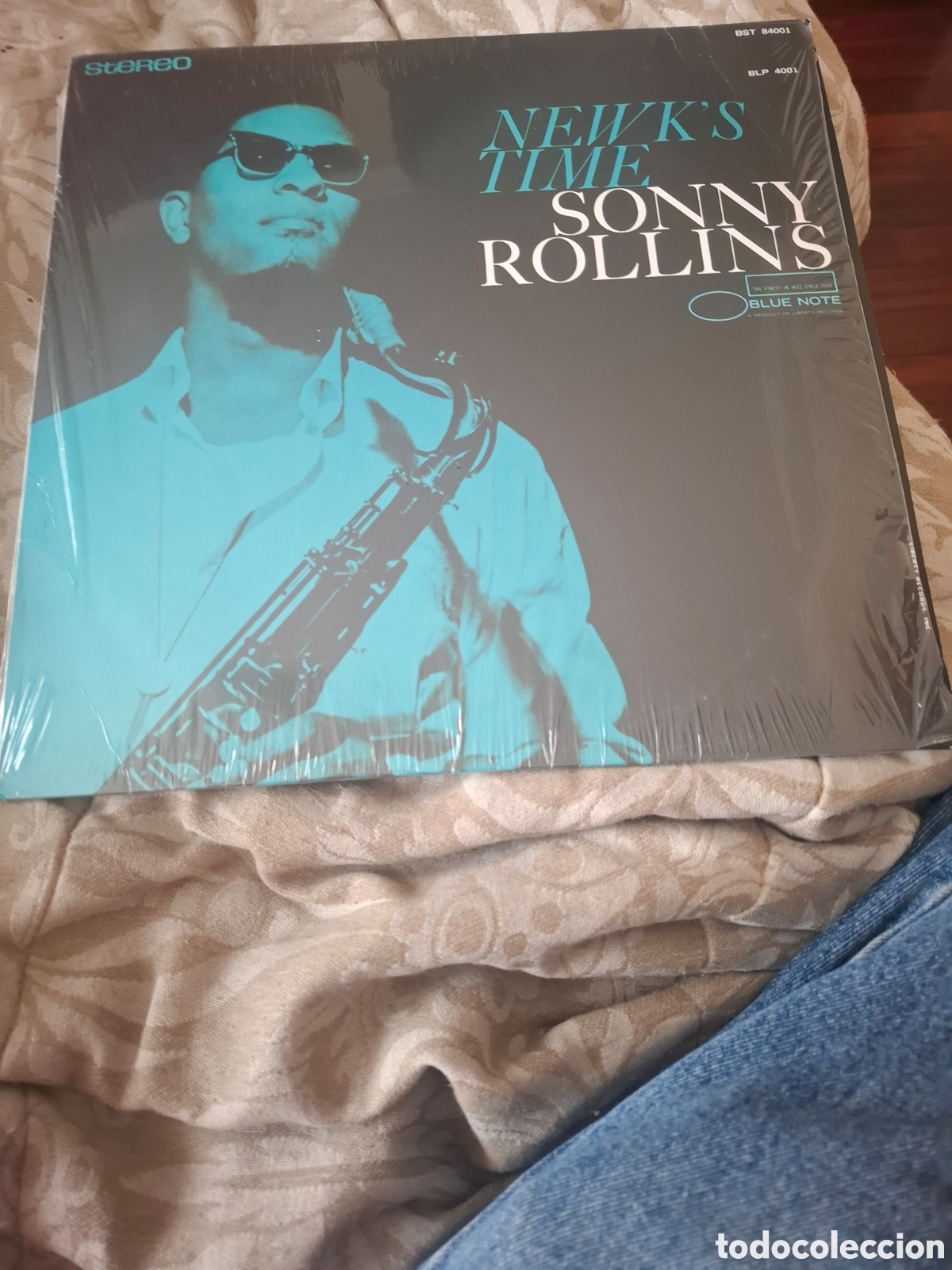 Discos de vinilo: Sonny Rollins Newk's Time Blue note reed