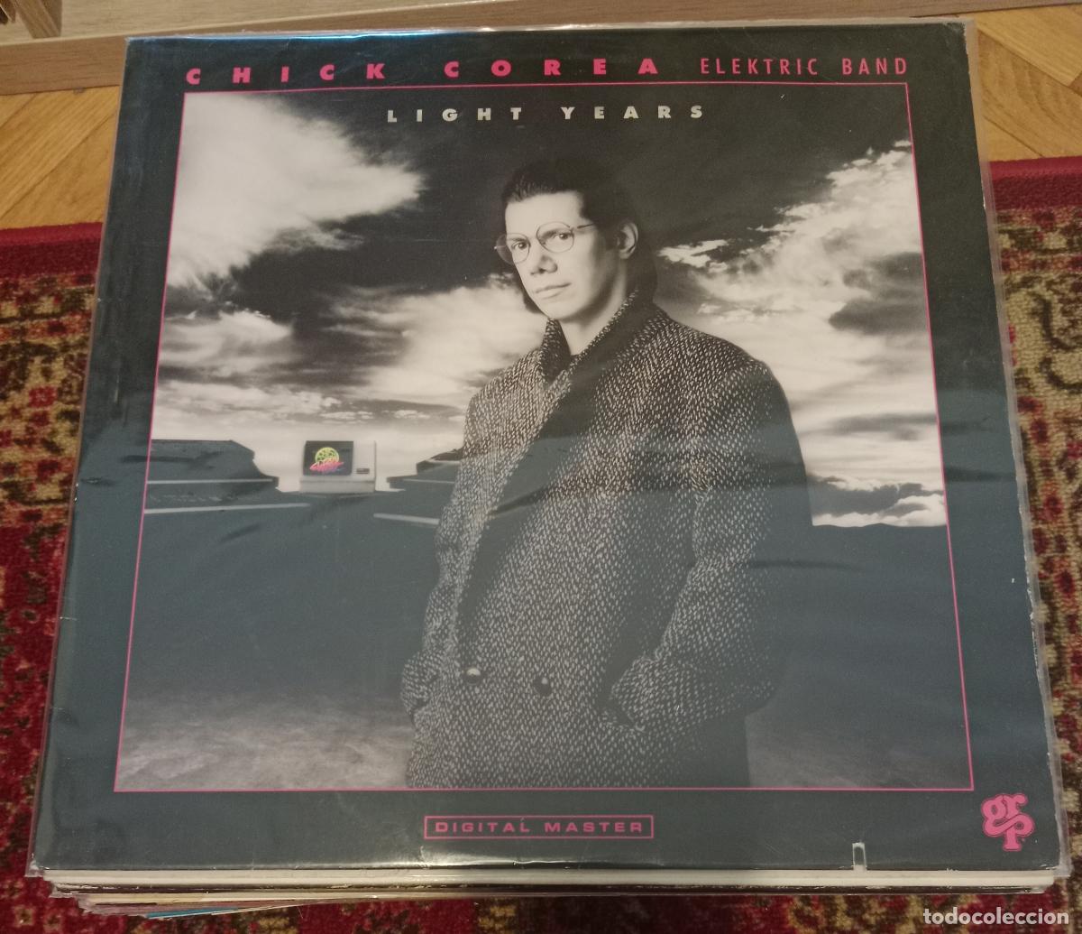Discos de vinilo: Chick Corea Elektric Band &ndash; Light Years Lp EEUU 1987
