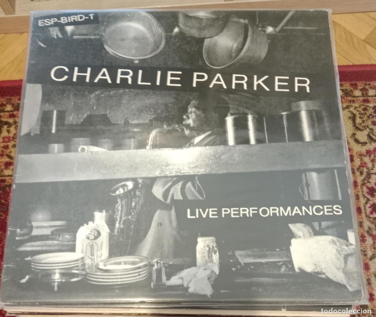 Discos de vinilo: Charlie Parker &ndash; Live Performances Lp EEUU 1998