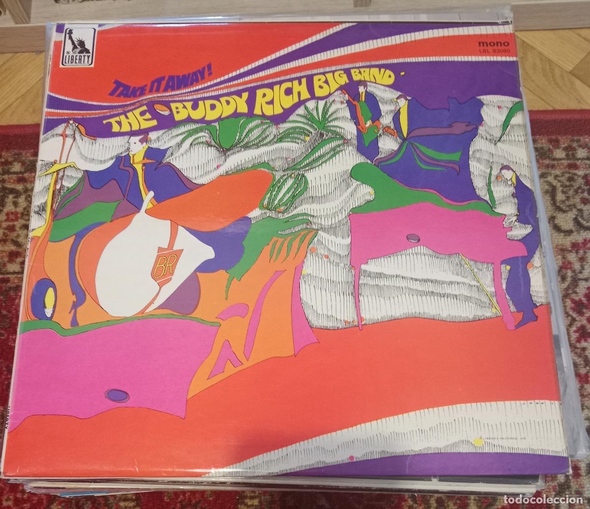 Discos de vinilo: The Buddy Rich Big Band &ndash; Take It Away! Lp UK 1968