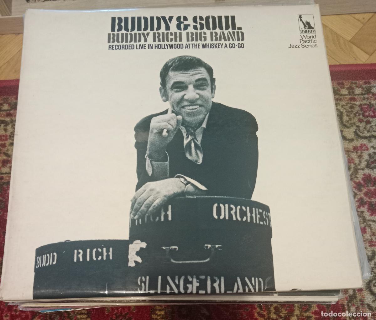 Discos de vinilo: Buddy Rich Big Band &ndash; Buddy & Soul Lp UK 1969