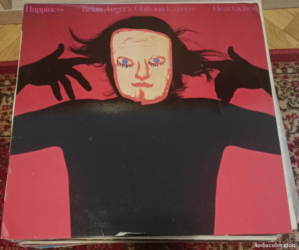 Discos de vinilo: Brian Auger's Oblivion Express &ndash; Happiness Heartaches Lp Espa&ntilde;a 1977