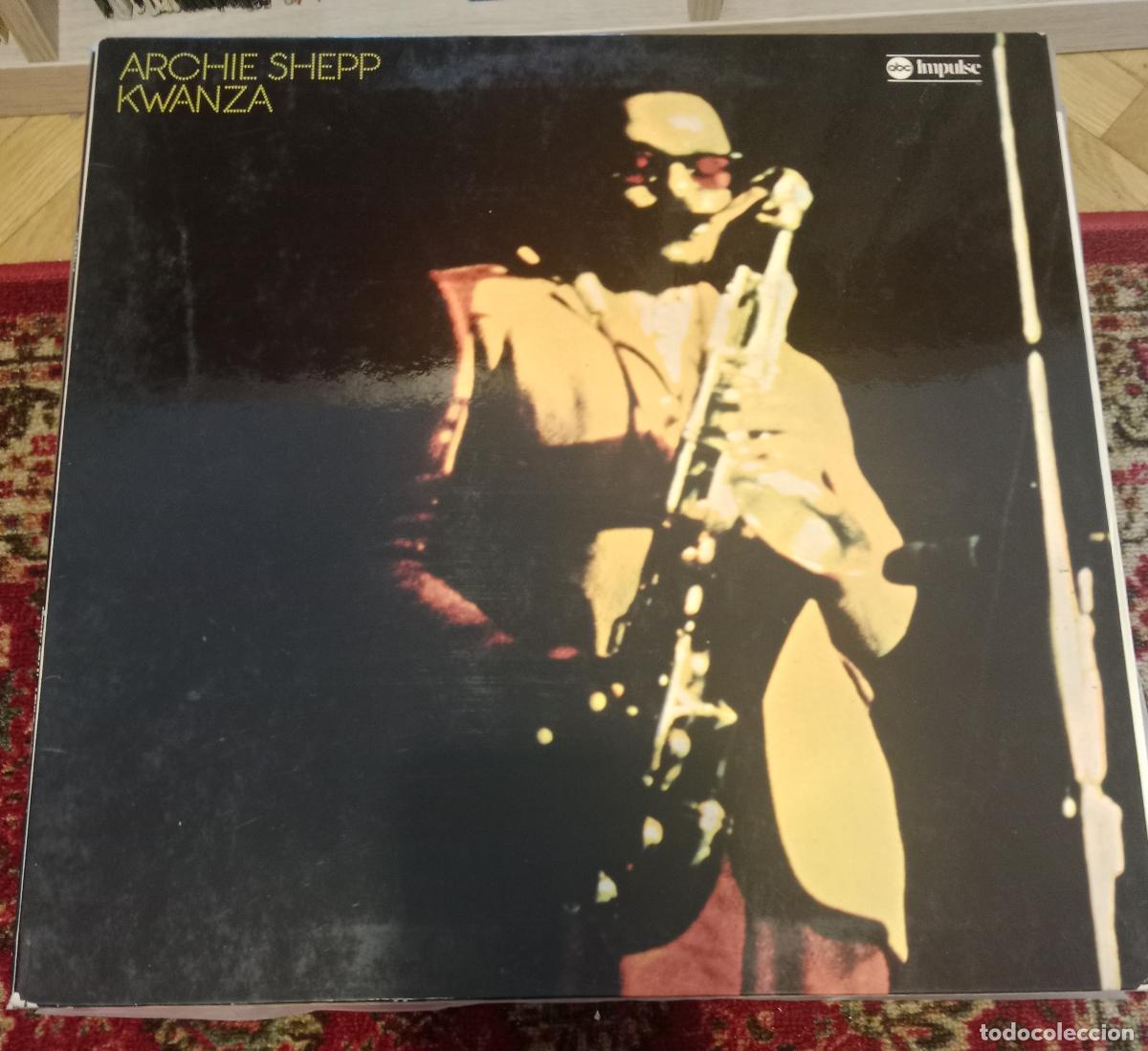 Discos de vinilo: Archie Shepp &ndash; Kwanza Lp Espa&ntilde;a 1976