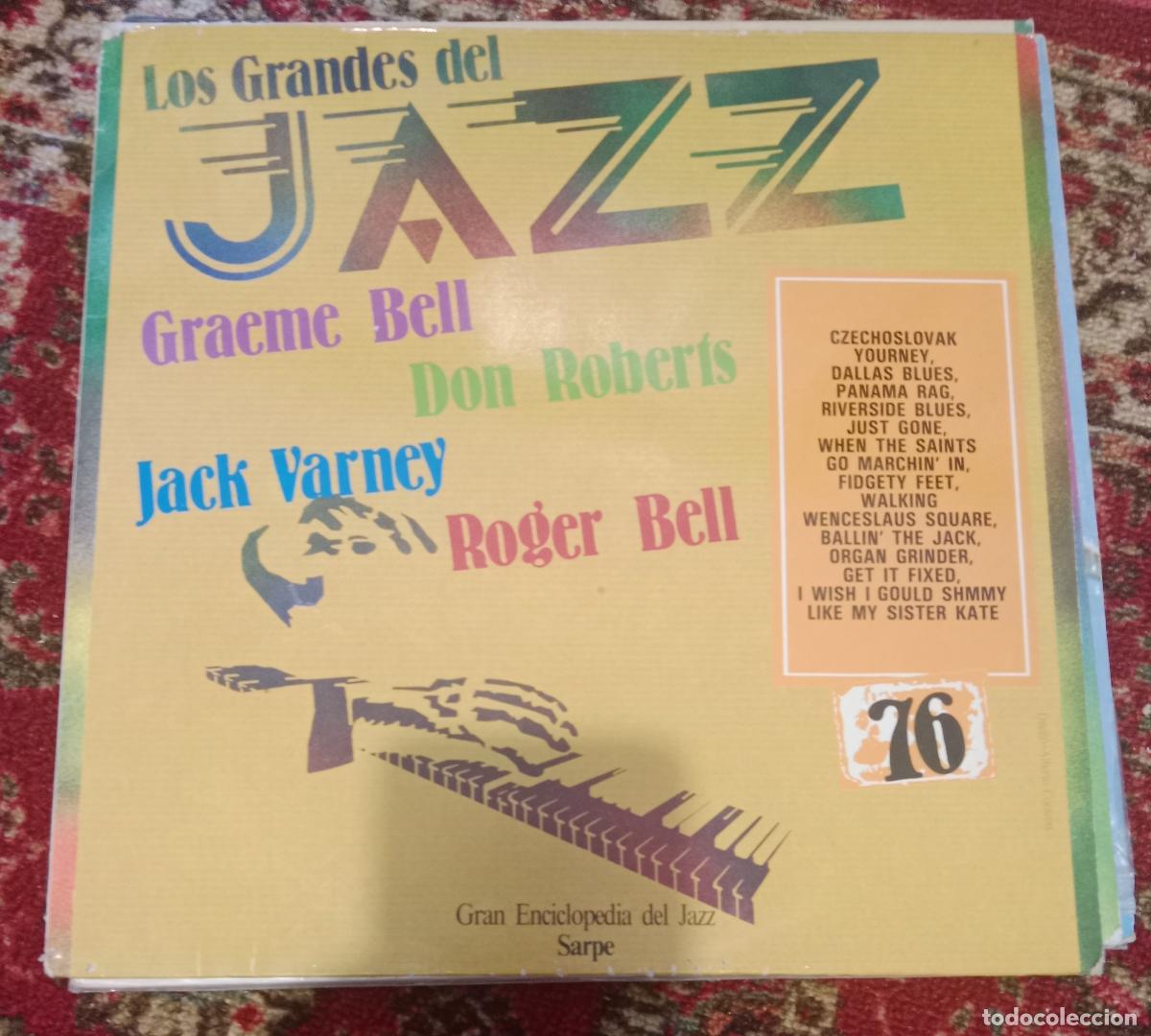 Discos de vinilo: Don Roberts, Roger Bell, Graeme Bell, Jack Varney &ndash; Los Grandes Del Jazz 76 Lp Espa&ntilde;a 1982