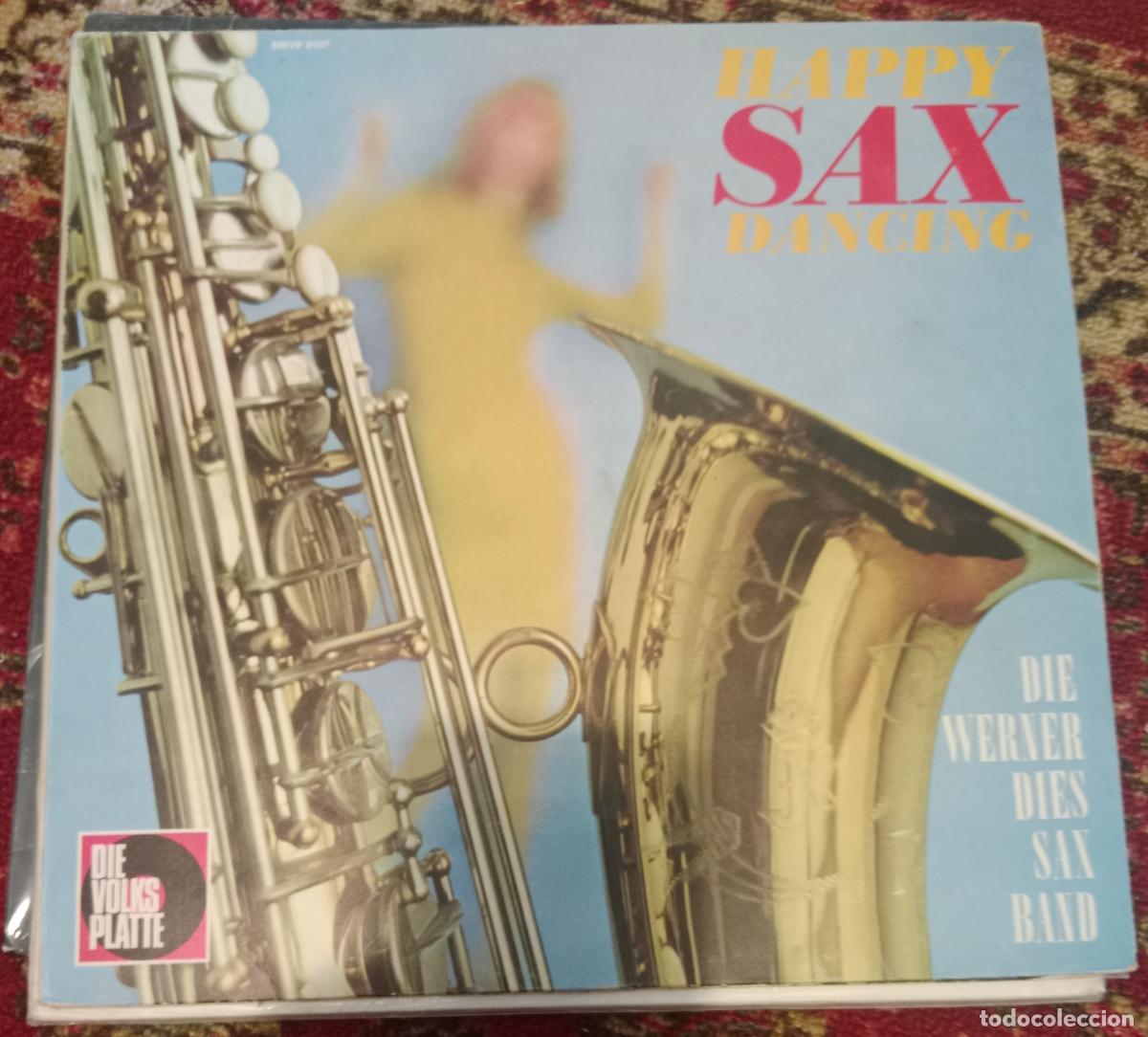 Discos de vinilo: Werner Dies Sax Band &ndash; Happy Sax Dancing Lp Alemania 70s