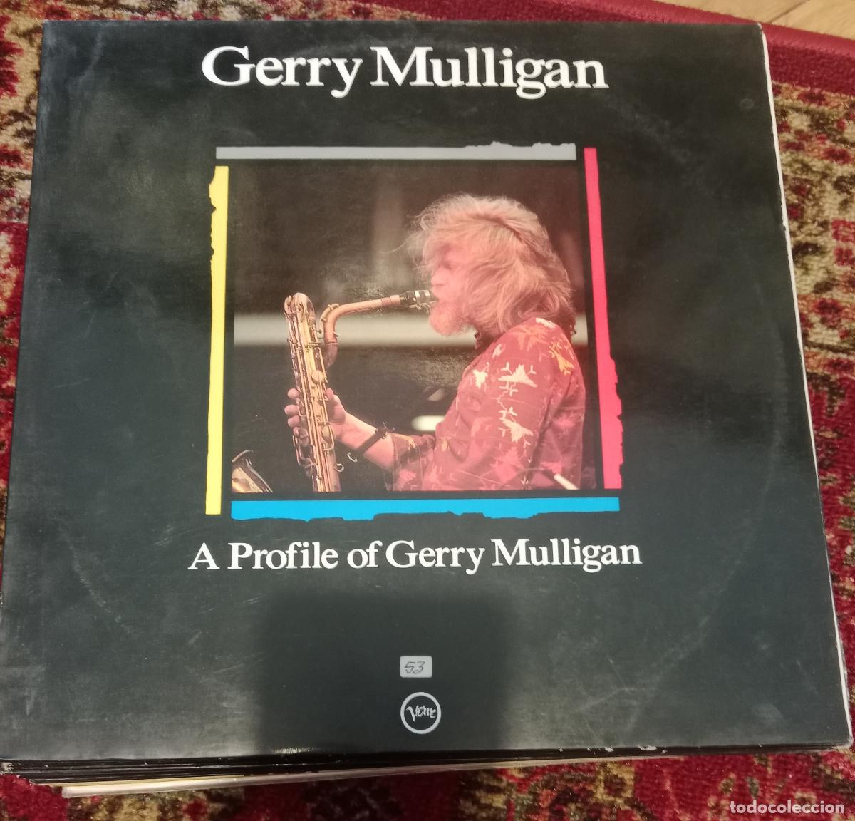 Discos de vinilo: Gerry Mulligan &ndash; A Profile Of Gerry Mulligan Lp Espa&ntilde;a 1989