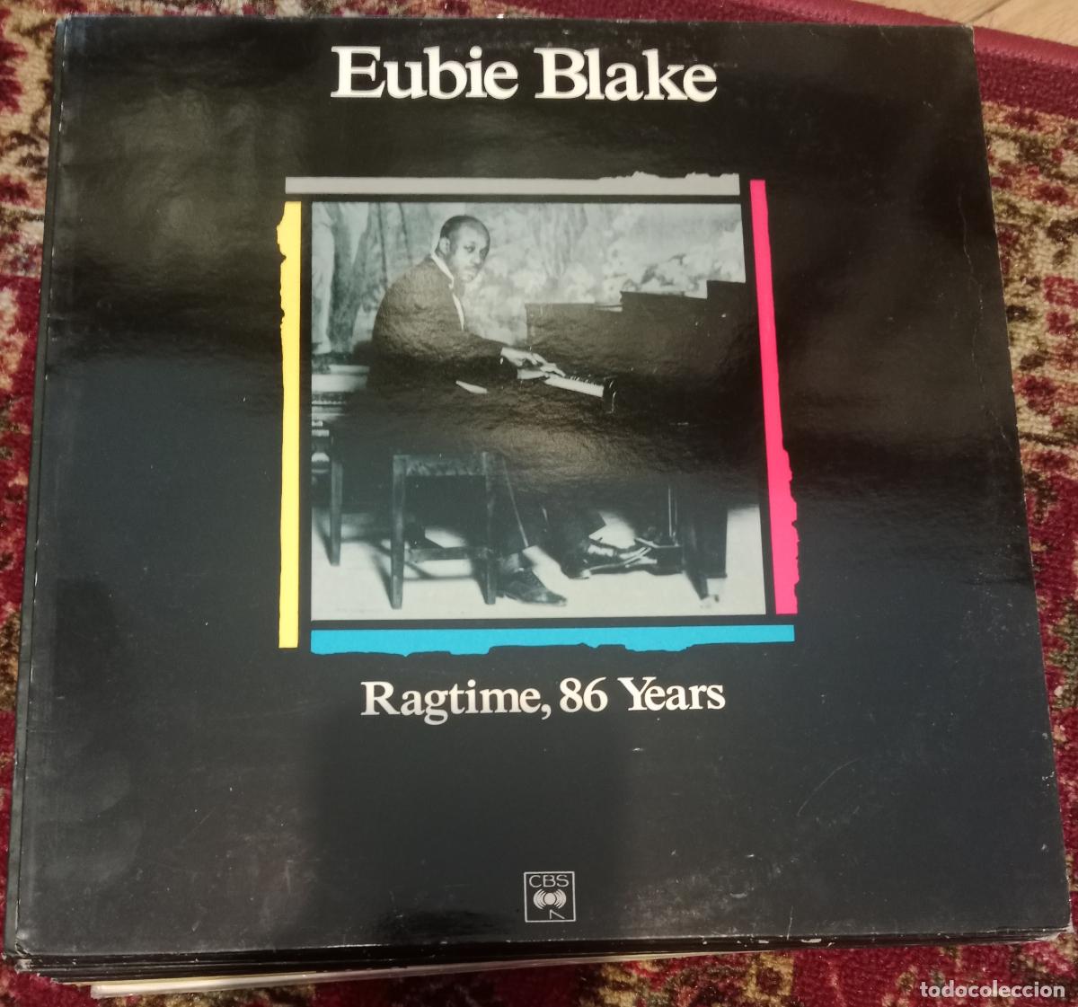 Discos de vinilo: Eubie Blake &ndash; Ragtime, 86 Years Lp Espa&ntilde;a 1989