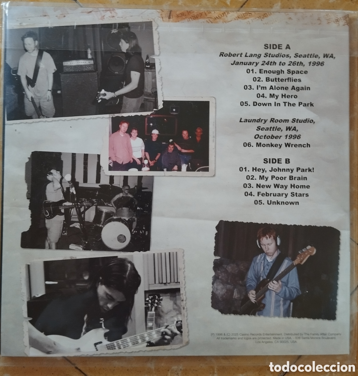 Discos de vinilo: Foo Fighters - Studio Shapes - 1996 Demos - LP - Foto 3