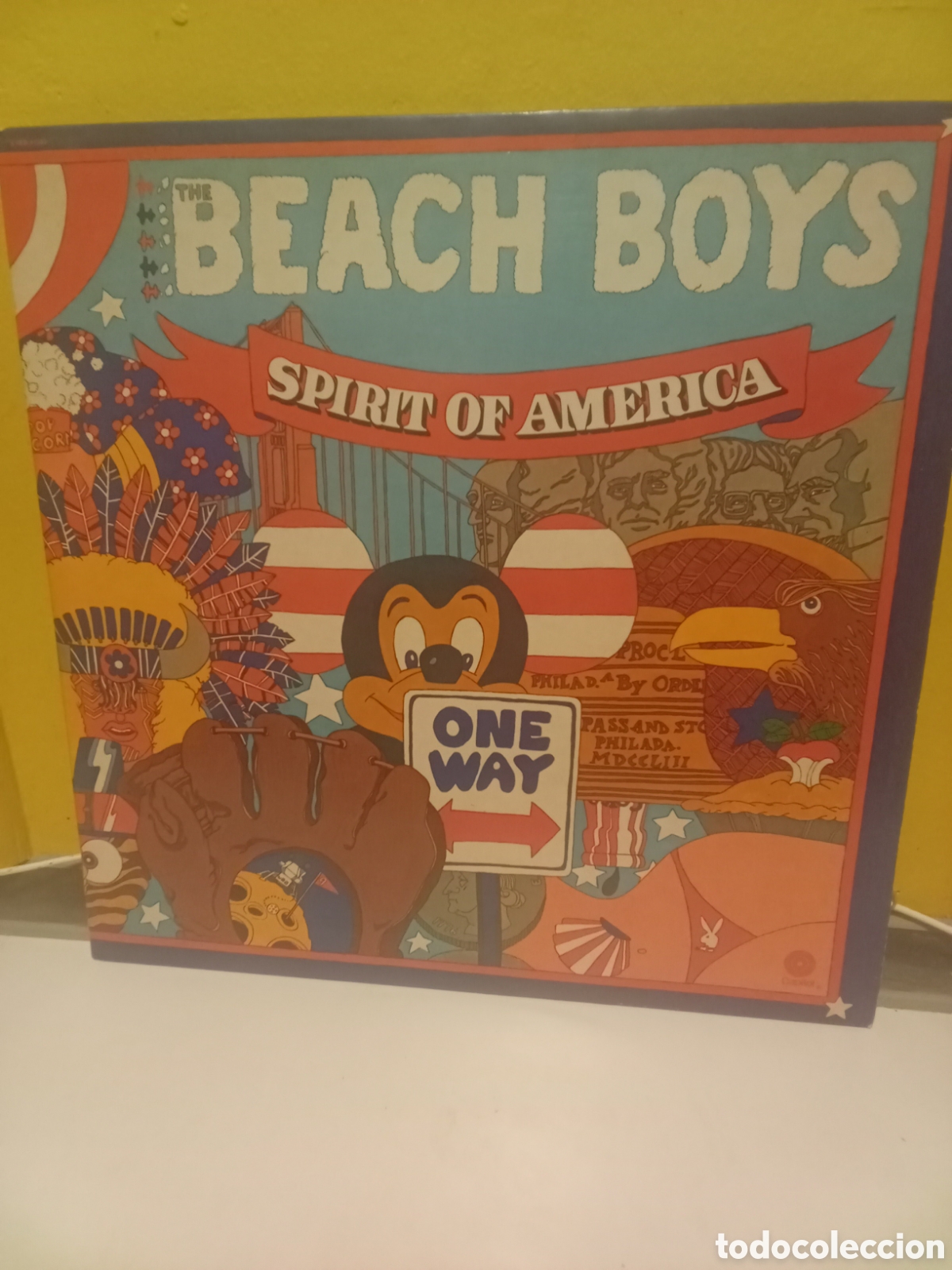Discos de vinilo: THE BEACH BOYS &rdquo; Spirit of America &rdquo; 1975 Doble &Aacute;lbum Lp's y singles etapa Pre Pet Sounds