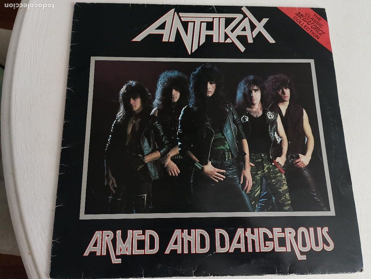 Discos de vinilo: Anthrax &ndash; Armed And Dangerous,1991, UK, Thrash, Heavy Metal