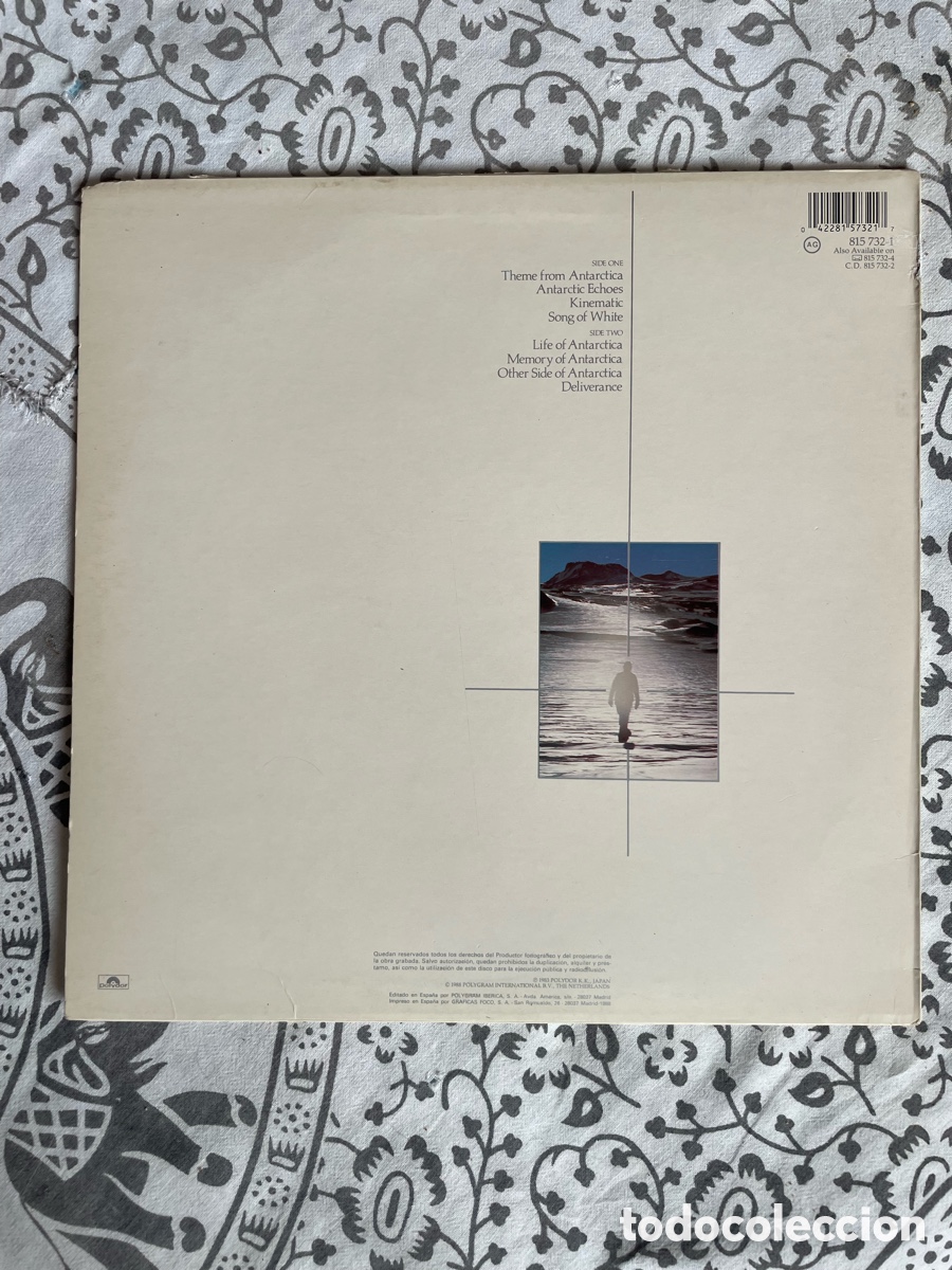 Discos de vinilo: Vangelis - Antarctica / LP - Foto 2