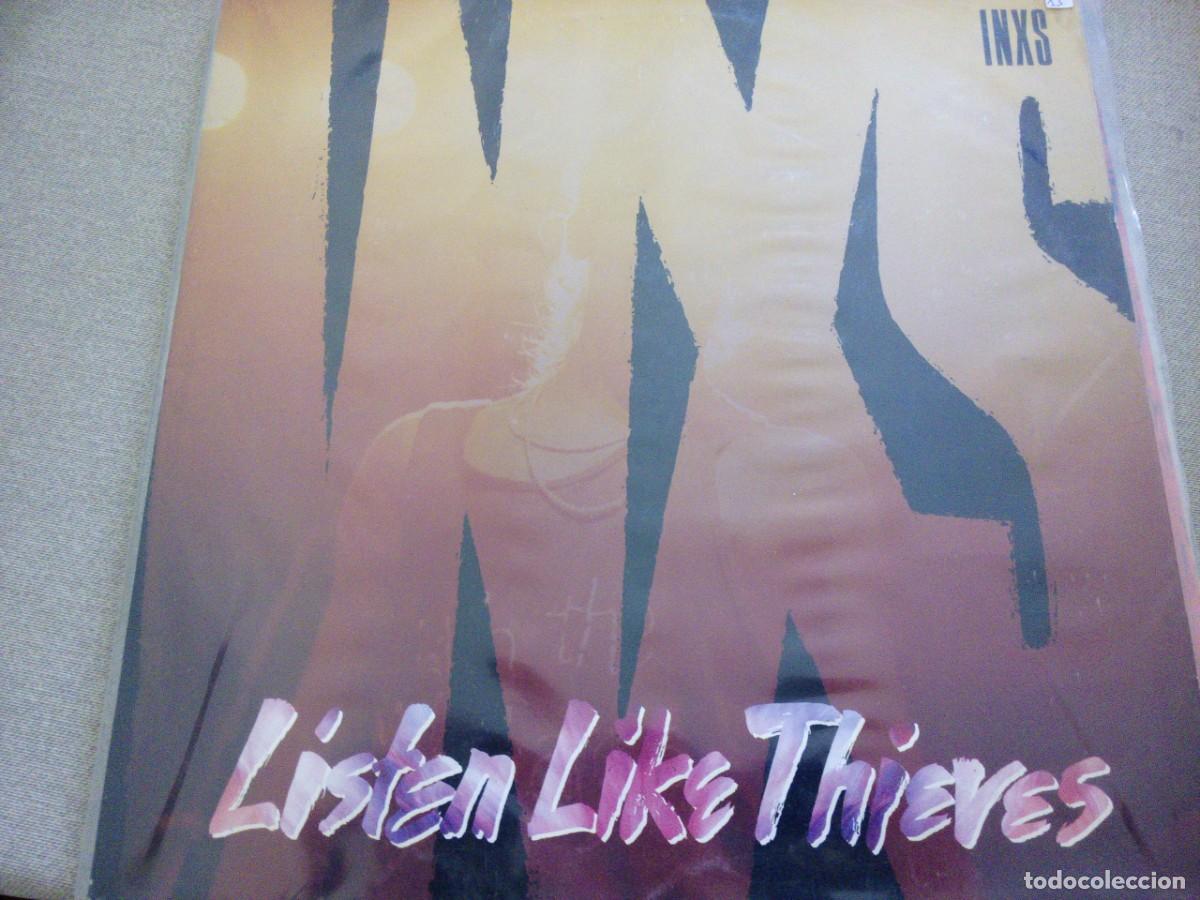 Discos de vinilo: INXS LISTEN LIKE THIEVES LP SPAIN INSERTO