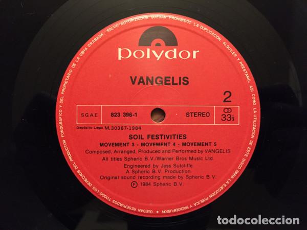 Discos de vinilo: Vangelis, Soil Festivities - LP - Foto 4