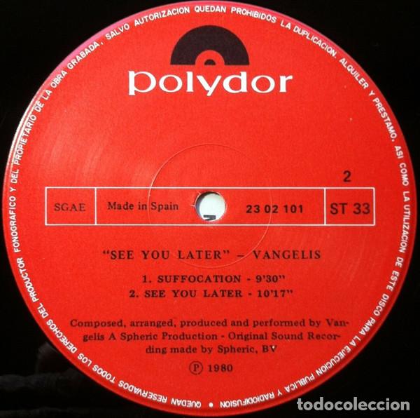 Discos de vinilo: Vangelis, See You Later - LP - Foto 4