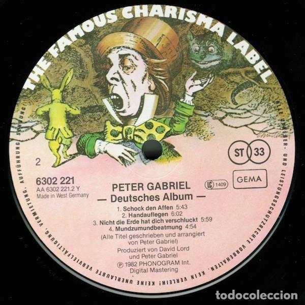 Discos de vinilo: Peter Gabriel, Deutsches Album - LP - Foto 4