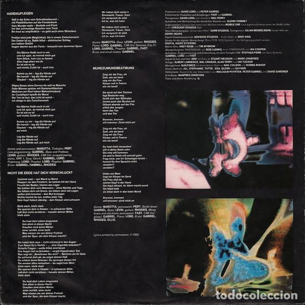 Discos de vinilo: Peter Gabriel, Deutsches Album - LP - Foto 6