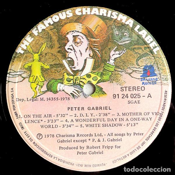 Discos de vinilo: Peter Gabriel, Peter Gabriel - LP - Foto 3